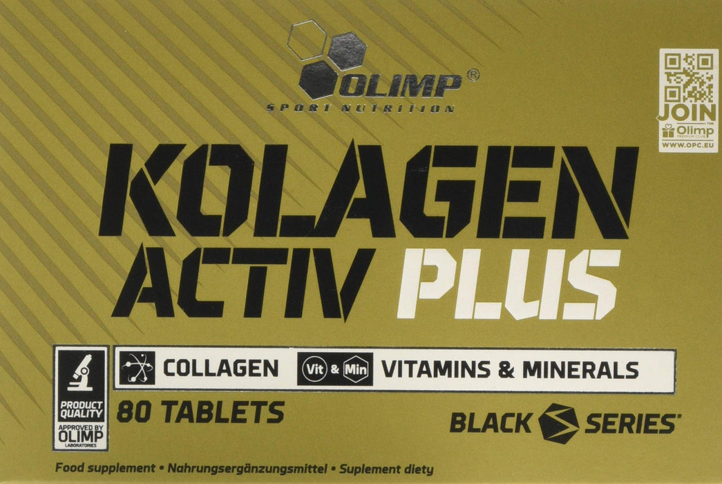 Olimp Nutrition Kolagen Activ Plus - 80 tablets - Vitamins at MySupplementShop by Olimp Nutrition