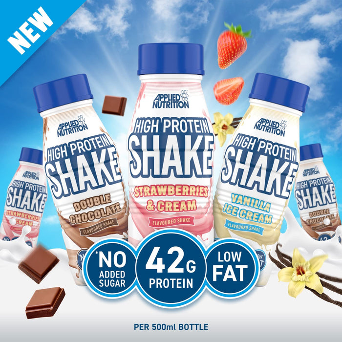 Applied Nutrition Protein Ready to drink 8x500ml - Diet Shakes at MySupplementShop by Applied Nutrition