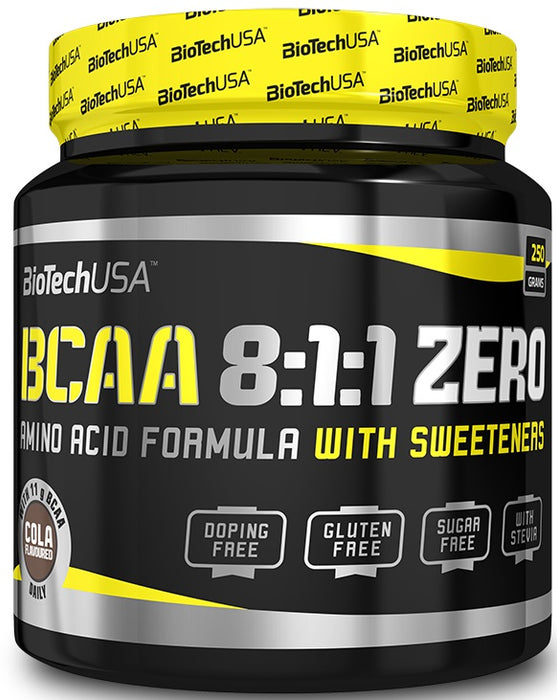 BioTechUSA BCAA 8:1:1 Zero, Peach Icea Tea - 250 grams - Amino Acids and BCAAs at MySupplementShop by BioTechUSA