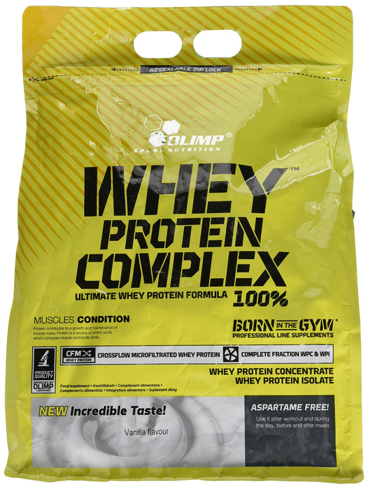 Olimp Nutrition Whey Protein Complex 100%, Vanilla - 2270 grams - Protein at MySupplementShop by Olimp Nutrition