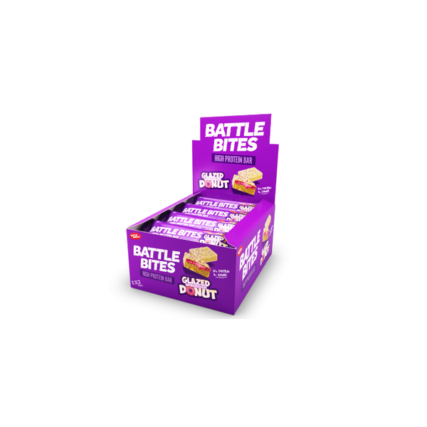 Battle Bites Protein Bar 12 x 62g - Jaffa Bake - Protein Bar at MySupplementShop by Battle Bites