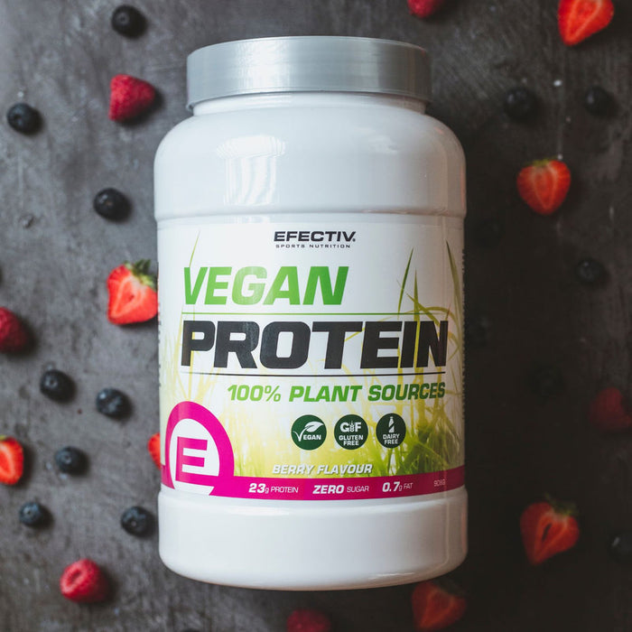 Efectiv Nutrition Vegan Protein Berry 908 g - Protein at MySupplementShop by Efectiv Nutrition