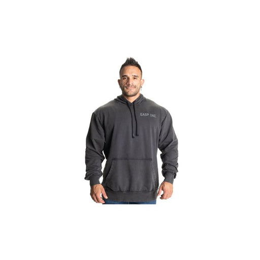 GASP Acid Hoodie Acid Washed Black - Small - Hoodie at MySupplementShop by Gasp