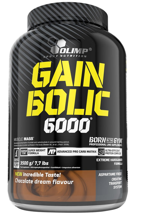 Olimp Nutrition Gain Bolic 6000, Vanilla - 3500 grams - Default Title - Weight Gainers & Carbs at MySupplementShop by Olimp Nutrition