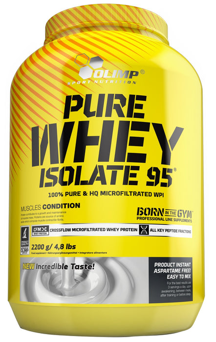 Olimp Nutrition Pure Whey Isolate 95, Chocolate - 2200 grams - Protein at MySupplementShop by Olimp Nutrition