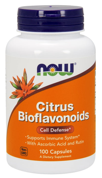 NOW Foods Citrus Bioflavonoids, 700mg - 100 caps - Health and Wellbeing at MySupplementShop by NOW Foods