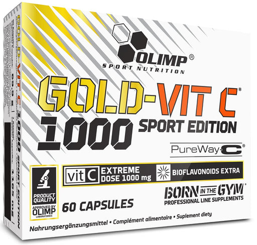 Olimp Nutrition Gold-Vit C 1000 Sport Edition - 60 caps - Vitamins & Minerals at MySupplementShop by Olimp Nutrition