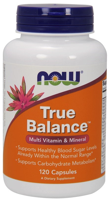 NOW Foods True Balance - 120 caps - Vitamins & Minerals at MySupplementShop by NOW Foods