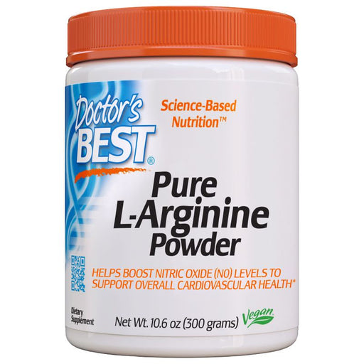 Doctor's Best Pure L-Arginine Powder - 300 grams - Amino Acids and BCAAs at MySupplementShop by Doctor's Best