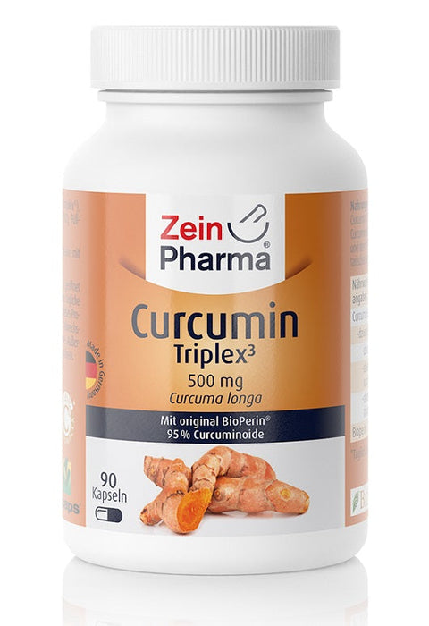 Zein Pharma Curcumin Triplex, 500mg - 90 caps - Health and Wellbeing at MySupplementShop by Zein Pharma