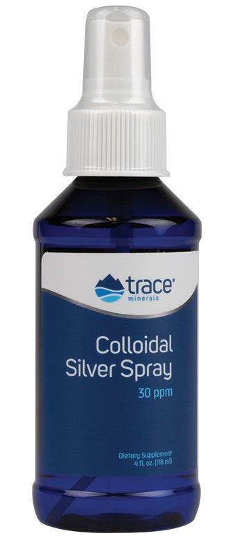 Trace Minerals Colloidal Silver Spray, 30ppm - 118 ml. - Health and Wellbeing at MySupplementShop by Trace Minerals