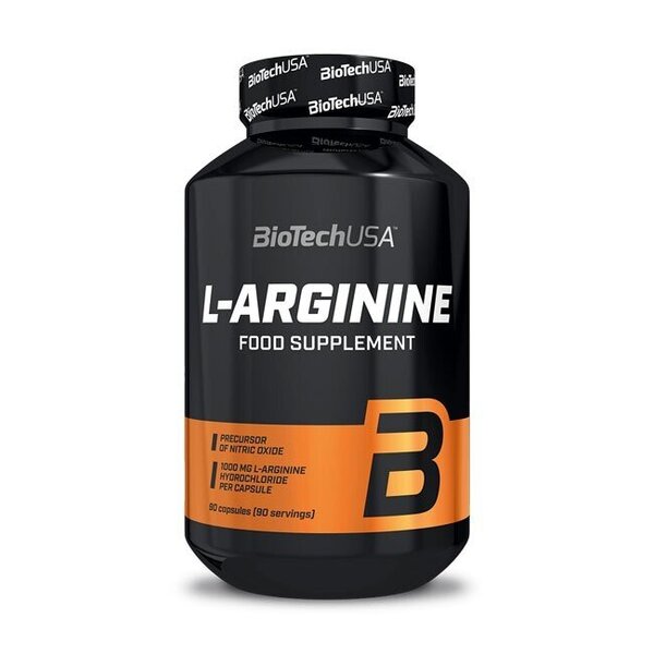 BioTechUSA L-Arginine - 90 mega caps - Default Title - Amino Acids and BCAAs at MySupplementShop by BioTechUSA