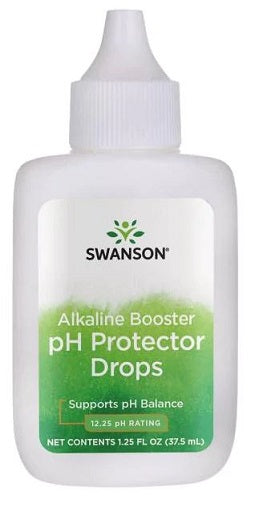 Swanson Alkaline Booster pH Protector Drops - 37 ml. - Health and Wellbeing at MySupplementShop by Swanson