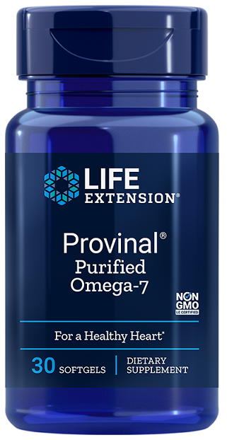 Life Extension Provinal Purified Omega-7 - 30 softgels - Omegas, EFAs, CLA, Oils at MySupplementShop by Life Extension