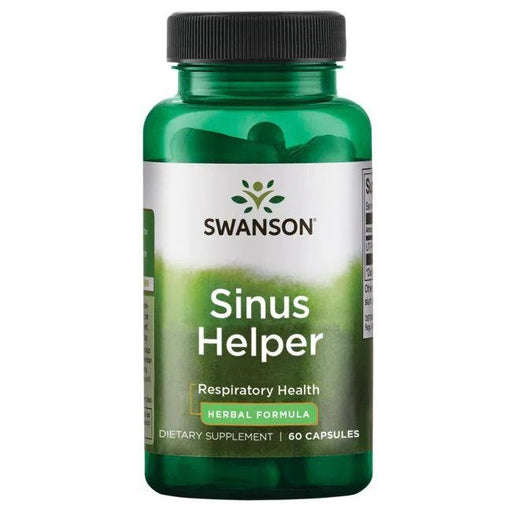 Swanson Sinus Helper - 60 caps - Health and Wellbeing at MySupplementShop by Swanson