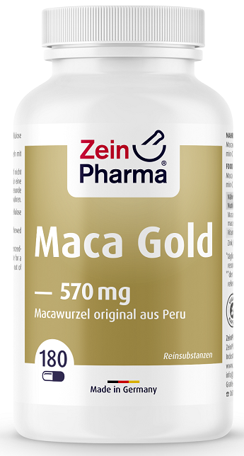 Zein Pharma Maca Gold, 570mg - 180 caps - Health and Wellbeing at MySupplementShop by Zein Pharma