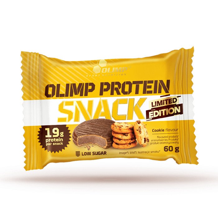 Olimp Nutrition Protein Snack, Cookie (Limited Edition) - 12 x 60g - Protein Bars at MySupplementShop by Olimp Nutrition