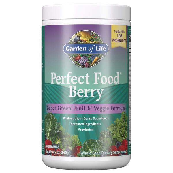 Garden of Life Perfect Food Berry - 240g - Health Foods at MySupplementShop by Garden of Life