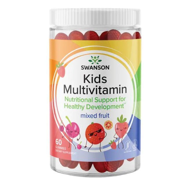 Swanson Kids Multivitamin, Mixed Fruit - 60 gummies - Vitamins & Minerals at MySupplementShop by Swanson