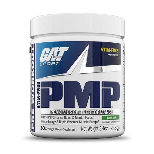 GAT PMP Stim-Free, Green Apple - 238 grams - Default Title - Pre & Post Workout at MySupplementShop by GAT