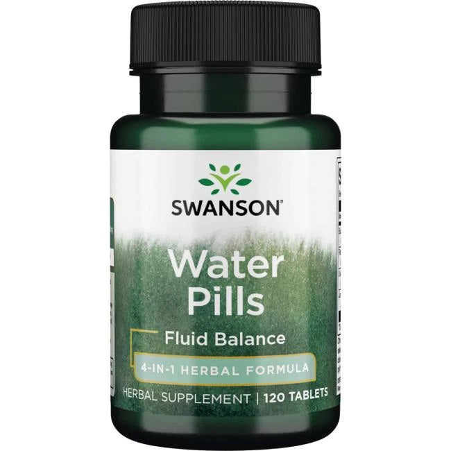 Swanson Water Pills - 120 tabs - Default Title - Slimming and Weight Management at MySupplementShop by Swanson