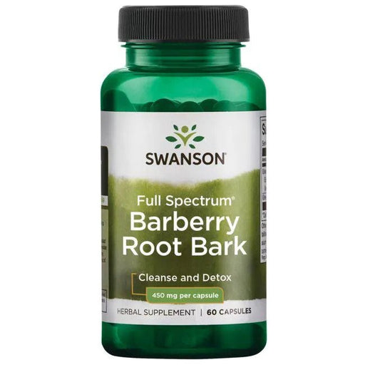 Swanson Full Spectrum Barberry Root Bark, 450mg - 60 caps - Health and Wellbeing at MySupplementShop by Swanson