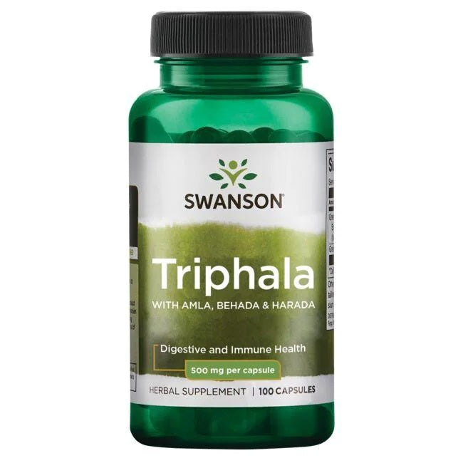 Swanson Triphala, 500mg - 100 caps - Health and Wellbeing at MySupplementShop by Swanson