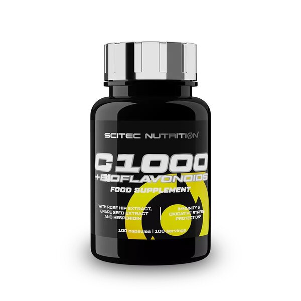 SciTec C1000 + Bioflavonoids  100 caps - Vitamins & Minerals at MySupplementShop by SciTec