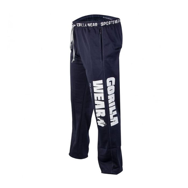 Gorilla Wear Logo Mesh Pants - Navy - Large/XL - Mesh Pants at MySupplementShop by Gorilla Wear